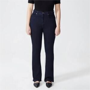Universal Standard Jeans Size 10 Marne High Rise Bootcut Dark Indigo